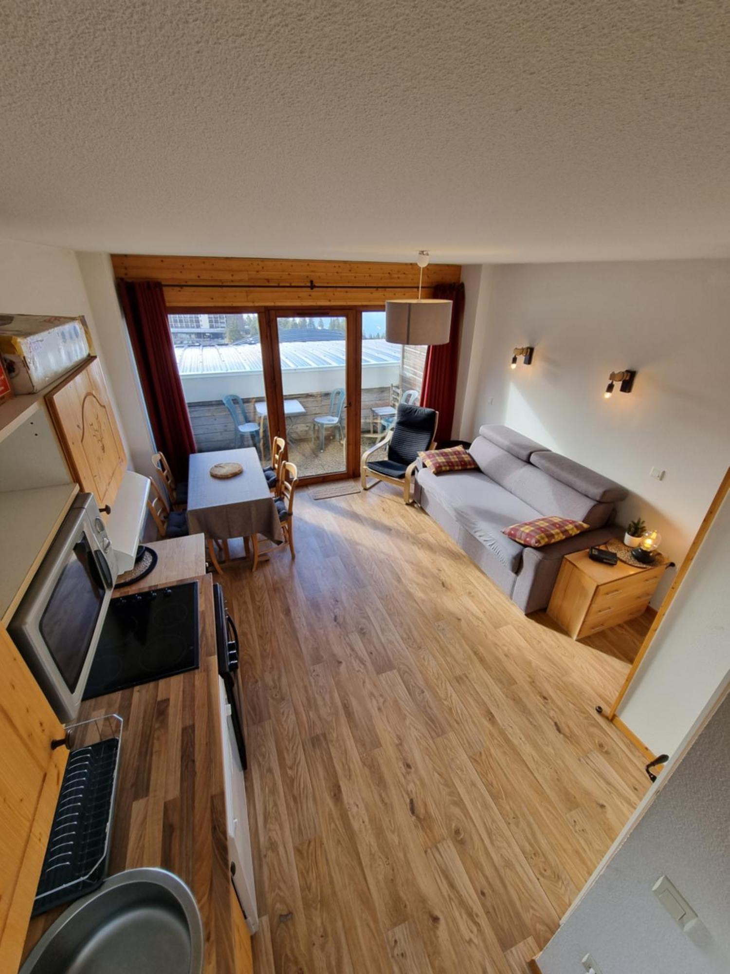 Appartement 4 Personnes 32M2 Au Pied Des Pistes- Wifi- Balcon Sud- Chamrousse 1650 Bagian luar foto