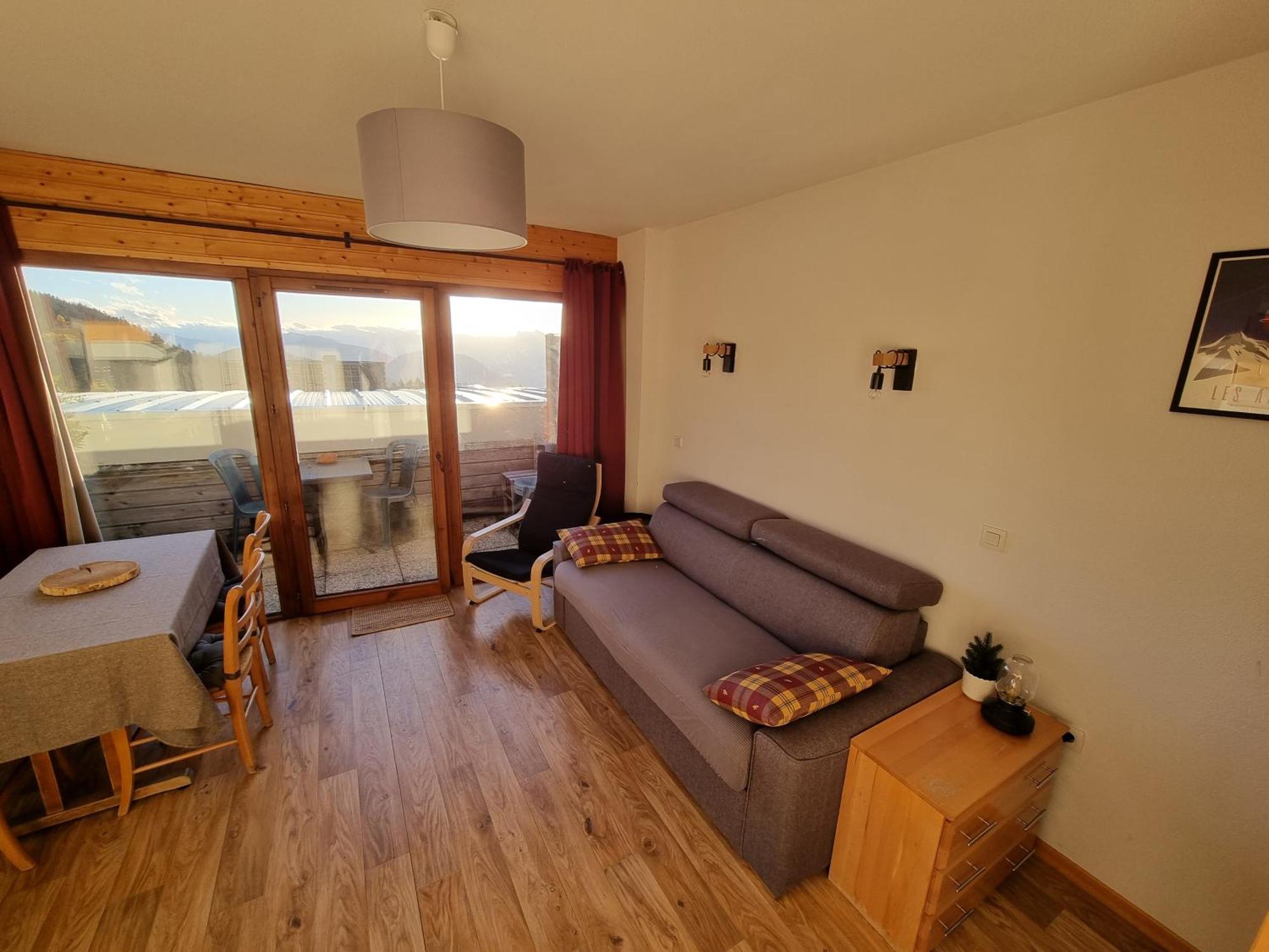 Appartement 4 Personnes 32M2 Au Pied Des Pistes- Wifi- Balcon Sud- Chamrousse 1650 Bagian luar foto